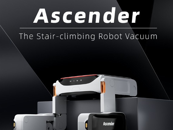 MIGO Ascender - Link MIGO Ascender Stair-climbing Robot Vacuum - Launching Soon on Kickstarter!