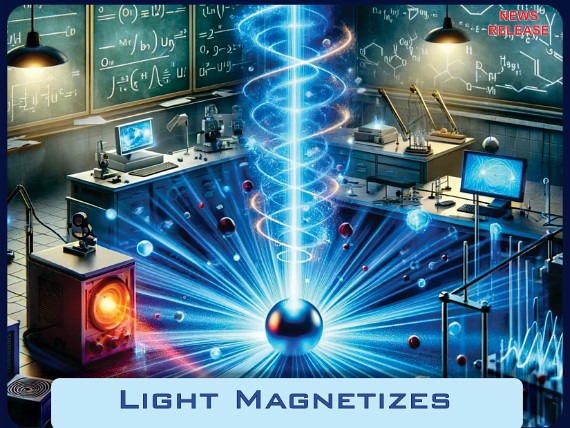 Light Magnetizes