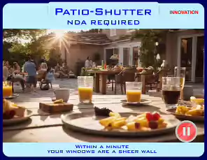 PATIO SHUTTER - NDA