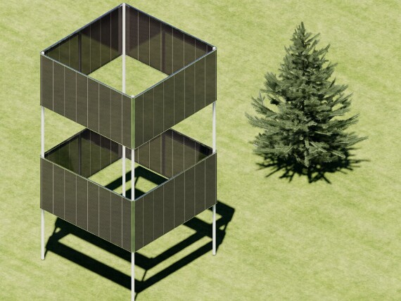Volumetric Solar Architecture Volumetric Solar Architecture unlocks high density solar energy with bifacial panels wired in parallel for improved...