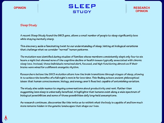 SleepStudy