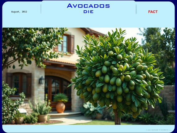 Avocados - August, 2012